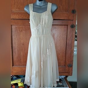 Vintage night gown with robe